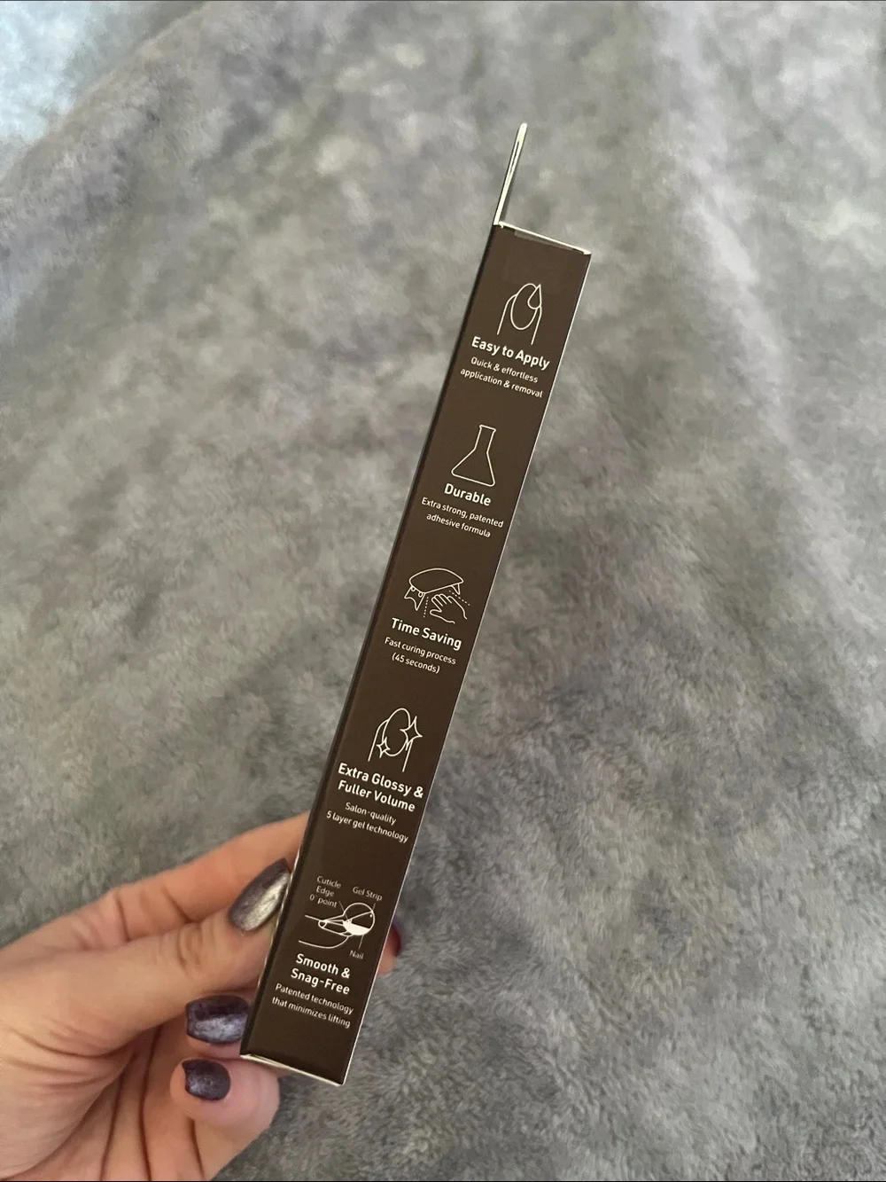ohora Semi-Cured Gel Nail Strips - Coffee Toffee (Brown)